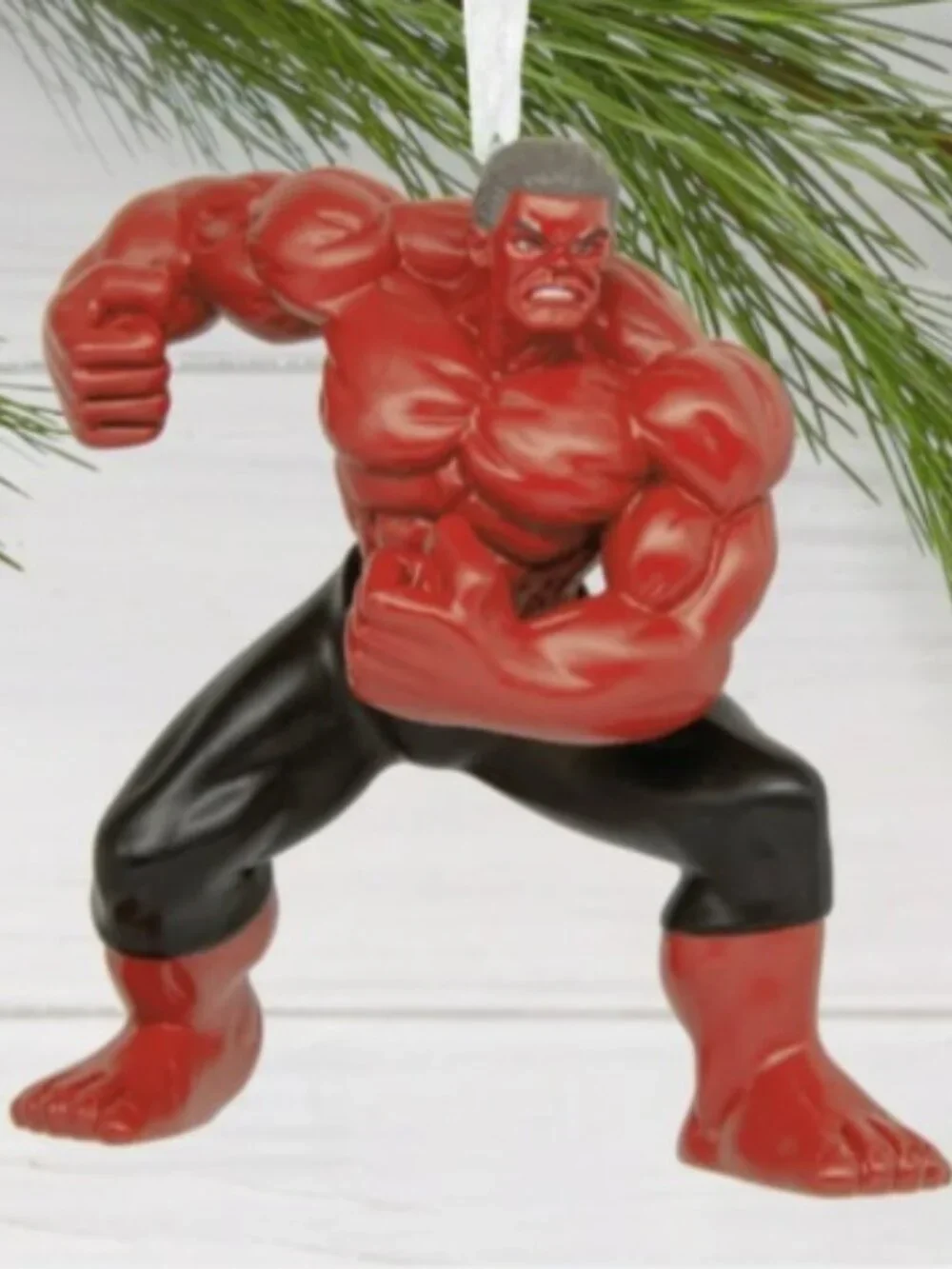 Hallmark red hulk
